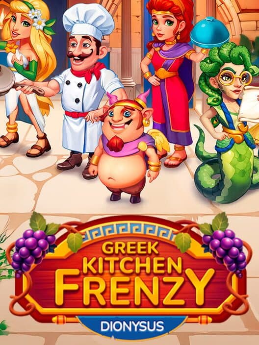 Обложка Greek Kitchen Frenzy: Dionysus