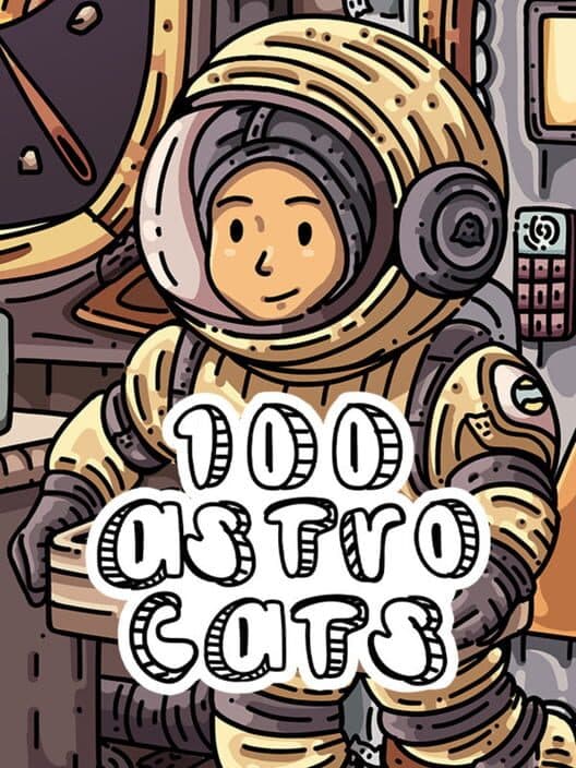 Обложка 100 Astro Cats