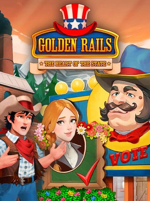 Обложка Golden Rails: The Heart of the State