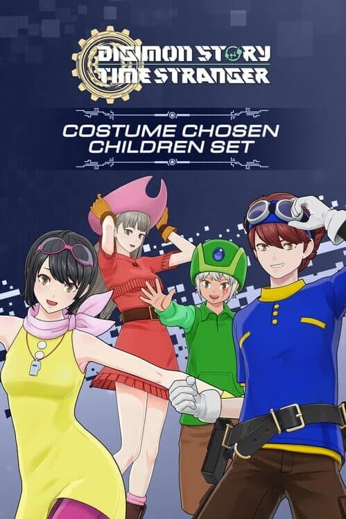 Обложка Digimon Story: Time Stranger - Costume Chosen Children Set