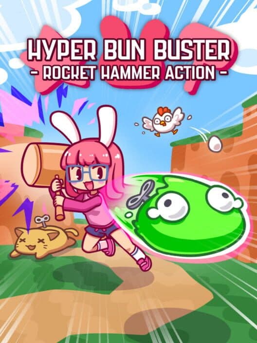 Обложка Hyper Bun Buster: Rocket Hammer Action