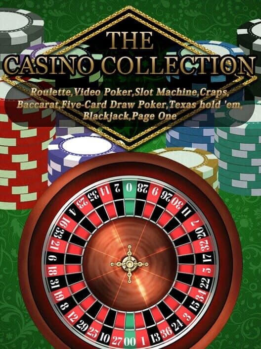 Обложка The Casino Collection: Ruleta, Vídeo Póker, Tragaperras, Craps, Baccarat, Five-Card Draw Poker, Texas hold 'em, Blackjack and Page One