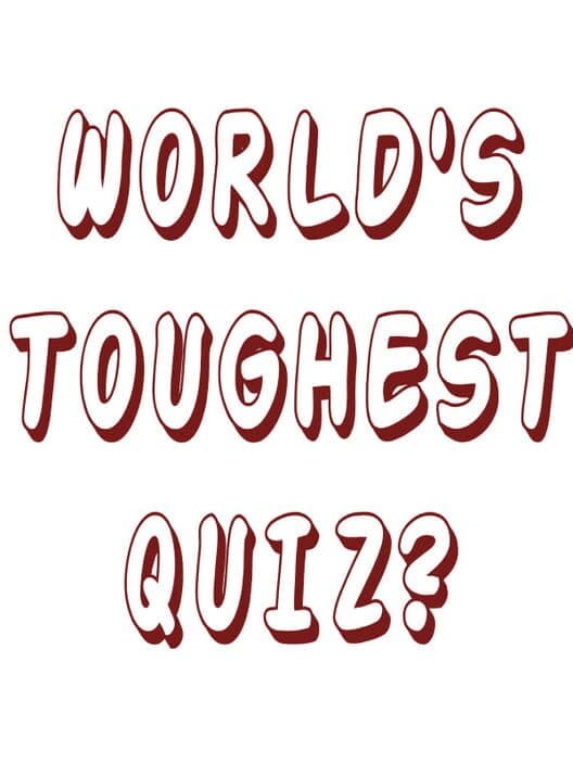 Обложка World's Toughest Quiz