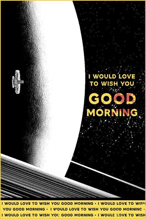 Обложка I Would Love to Wish You Good Morning