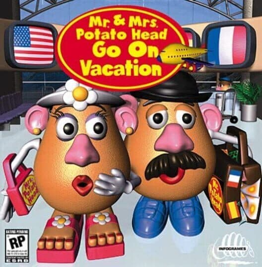 Обложка Mr. and Mrs. Potato Head Go on Vacation
