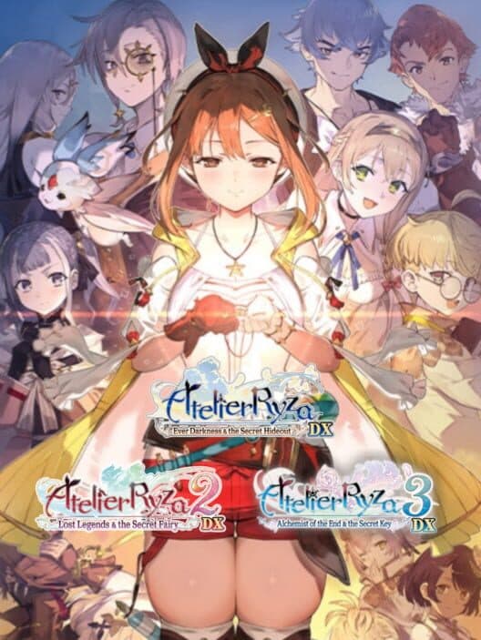 Обложка Atelier Ryza Secret Trilogy Deluxe Pack