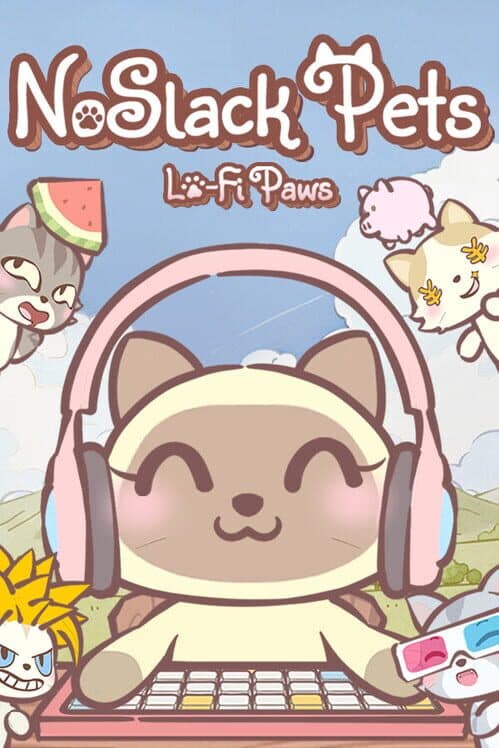 Обложка NoSlack Pets: Lo-Fi Paws