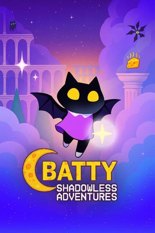 Обложка Batty Shadowless Adventures