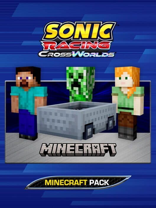 Обложка Sonic Racing: CrossWorlds - Minecraft Pack