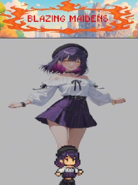 Обложка Blazing Maidens