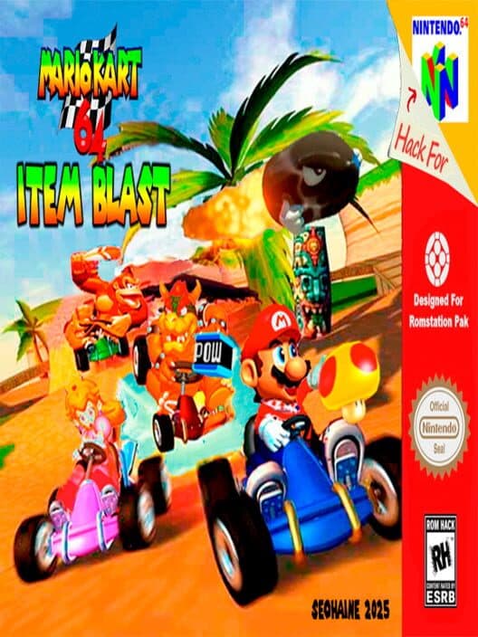 Обложка Mario Kart 64 ITEM BLAST