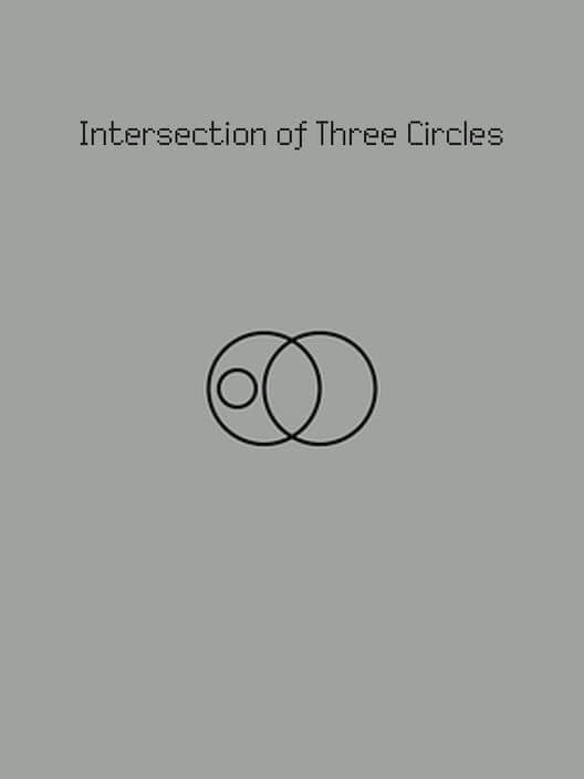 Обложка Intersection of Three Circles
