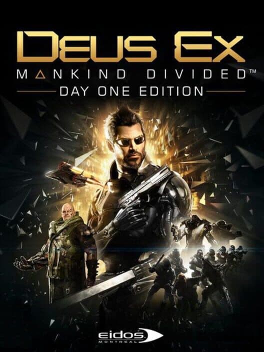 Обложка Deus Ex: Mankind Divided - Day One Edition