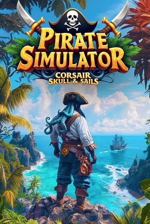 Обложка Pirate Simulator: Corsair Skull & Sails