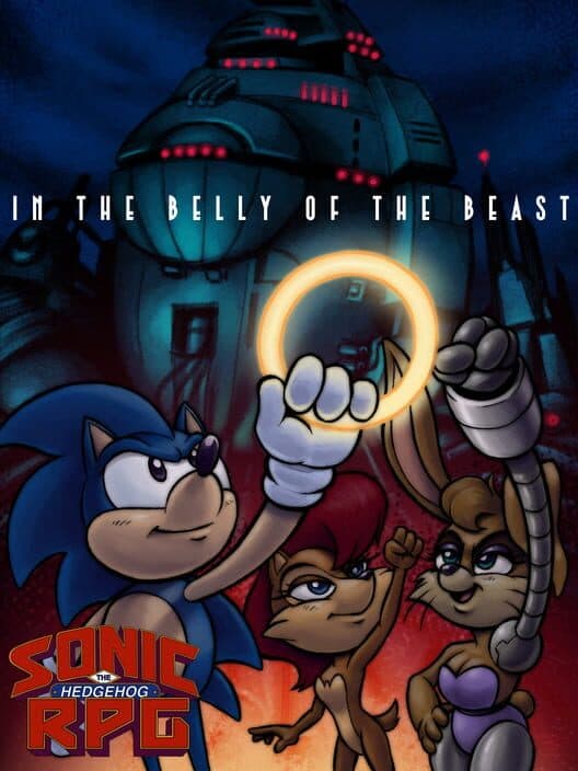 Обложка Sonic the Hedgehog RPG: In The Belly of The Beast