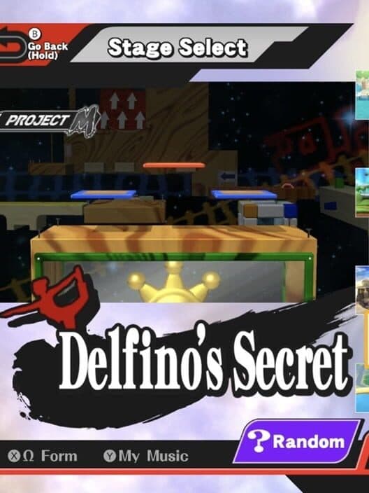Обложка Super Smash Bros. for Wii U: Delfino's Secret
