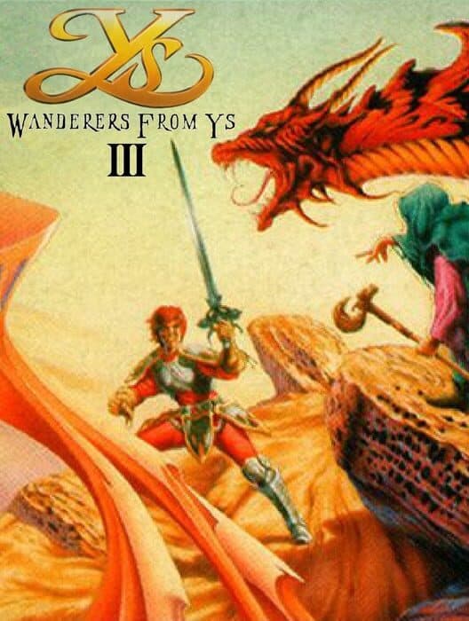 Обложка Ys III: Wanderers from Ys