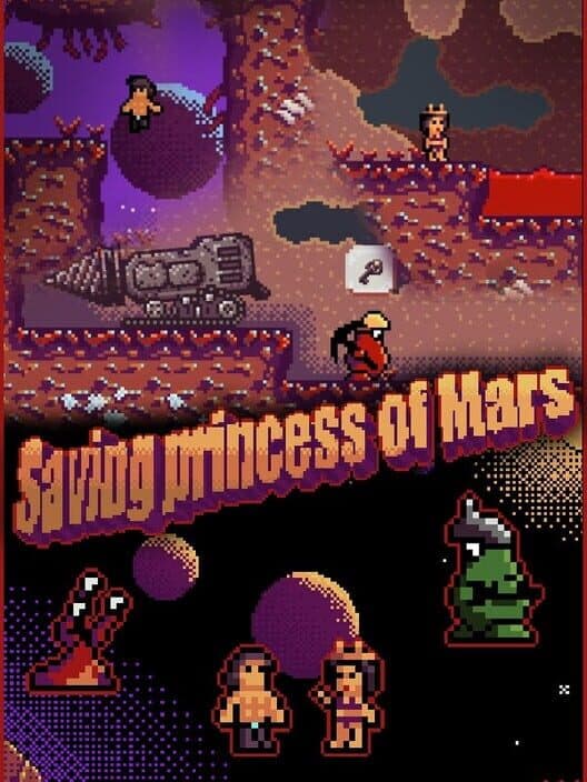 Обложка Saving Princess of Mars