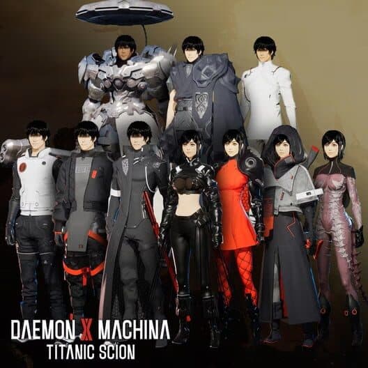 Обложка Daemon x Machina: Titanic Scion - Sovereign Axiom Outfit Set