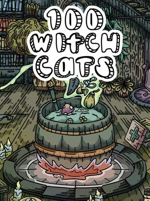 Обложка 100 Witch Cats