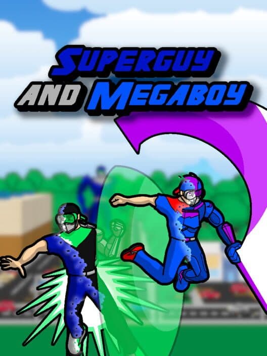 Обложка Superguy and Megaboy