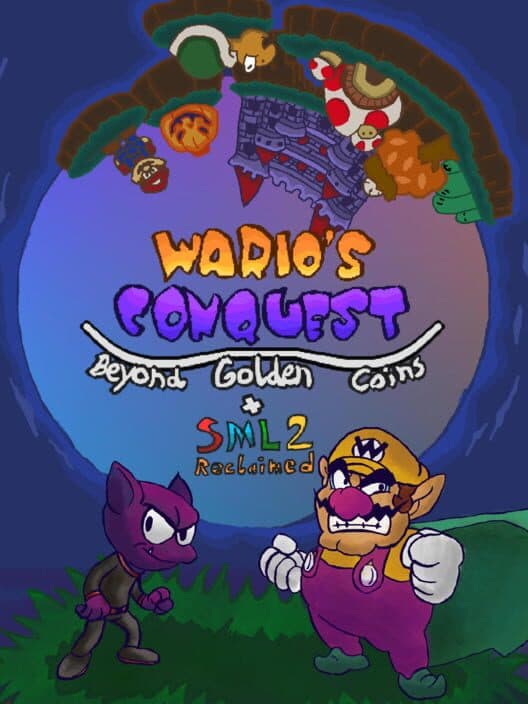 Обложка Beyond Golden Coins: Wario's Conquest + SML2 Reclaimed