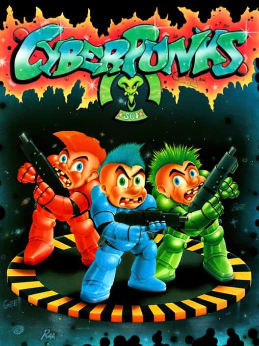 Обложка Cyberpunks