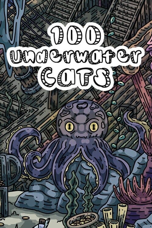 Обложка 100 Underwater Cats