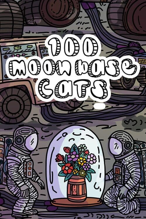 Обложка 100 Moon Base Cats