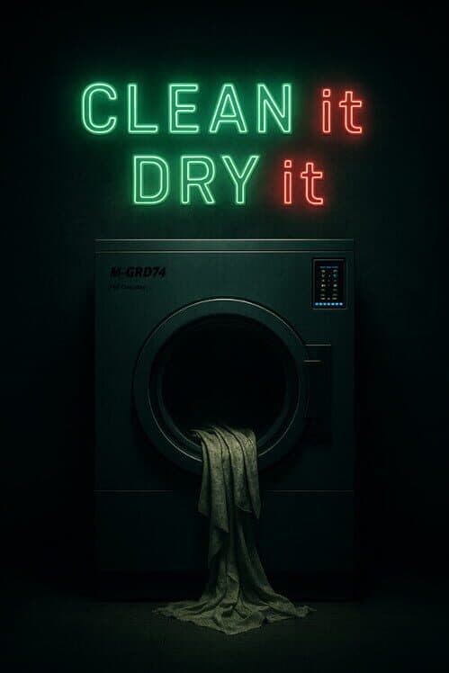 Обложка Clean It Dry It