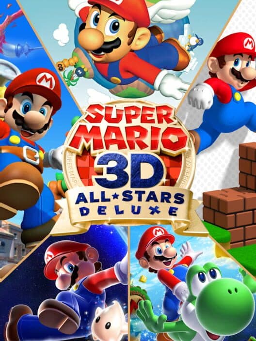 Обложка Super Mario 3D All-Stars Deluxe