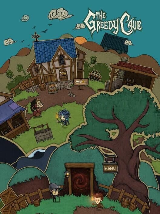 Обложка The Greedy Cave