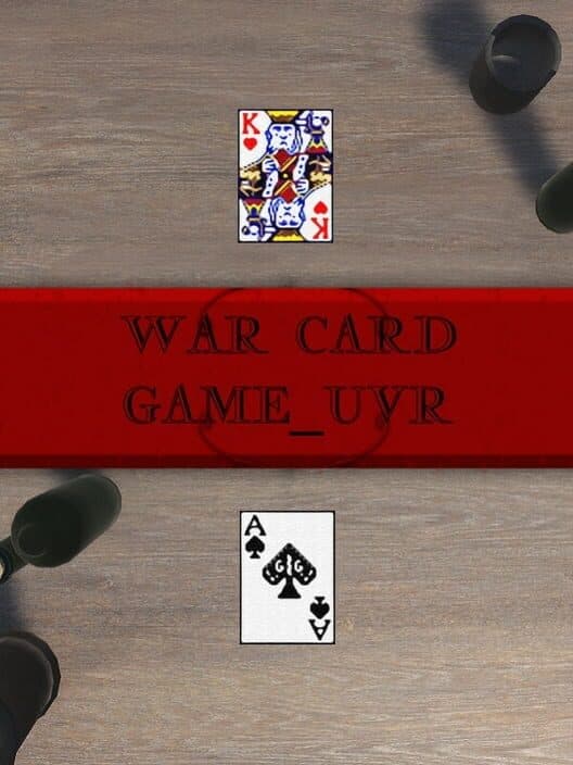 Обложка War Card Game_uvr
