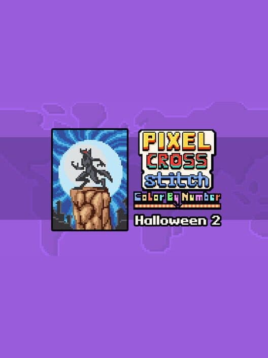 Обложка Pixel Cross Stitch: Color by Number - Halloween Pack 2