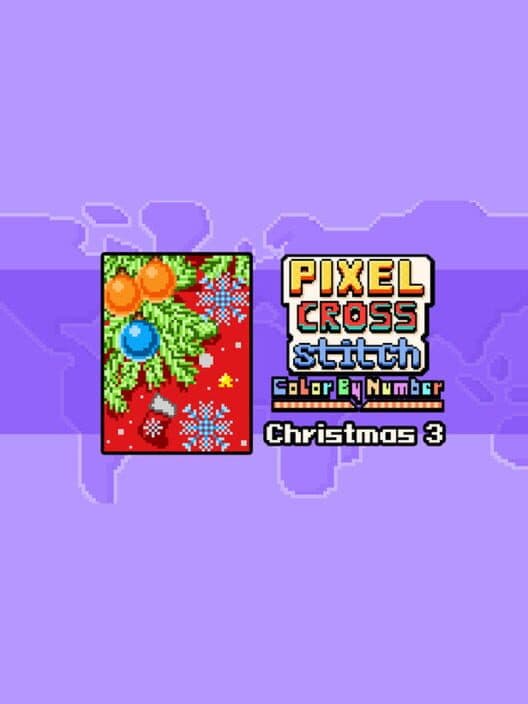 Обложка Pixel Cross Stitch: Color by Number - Christmas Pack 3