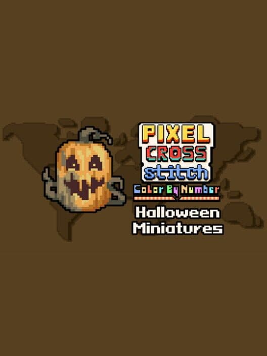 Обложка Pixel Cross Stitch: Color by Number - Halloween Minis Pack