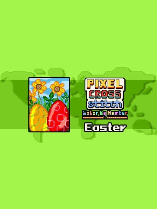 Обложка Pixel Cross Stitch: Color by Number - Easter Pack