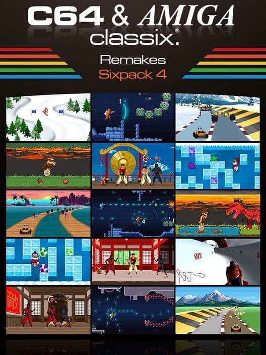 Обложка C64 & AMIGA Classix Remakes Sixpack 4