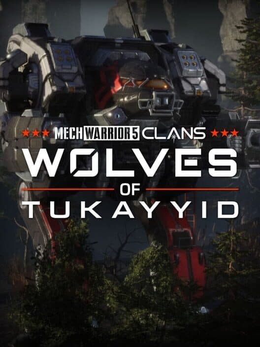 Обложка Mechwarrior 5: Clans - Wolves of Tukayyid