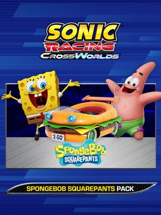 Обложка Sonic Racing: CrossWorlds - SpongeBob SquarePants Pack