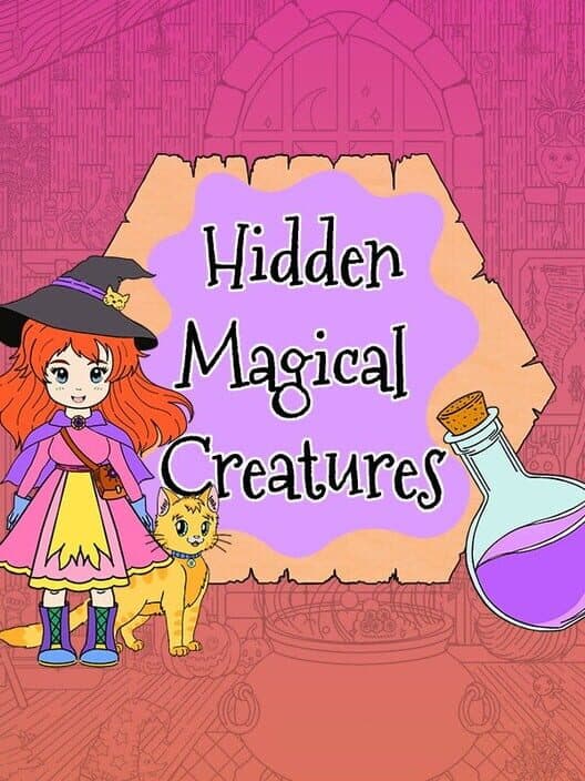 Обложка Hidden Magical Creatures