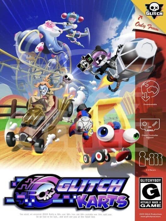 Обложка Glitch Karts