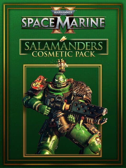 Обложка Warhammer 40,000: Space Marine II: Salamanders Cosmetic Pack