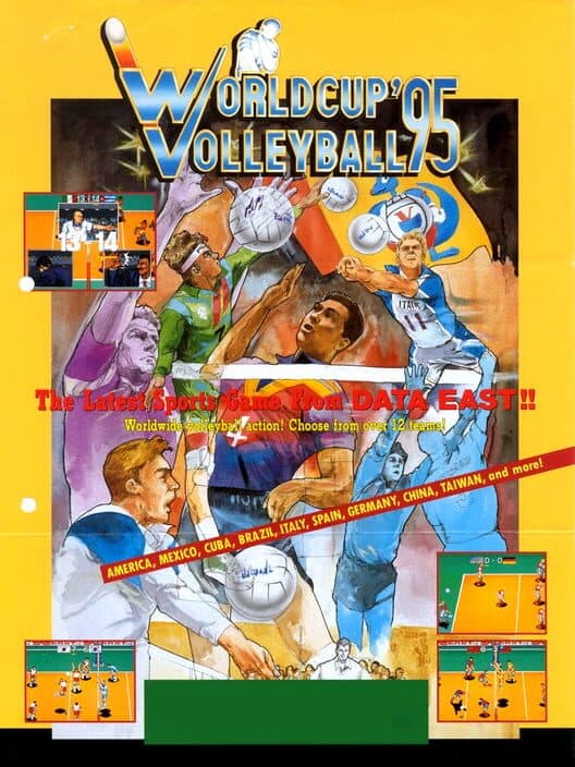 Обложка Worldcup Volleyball '95