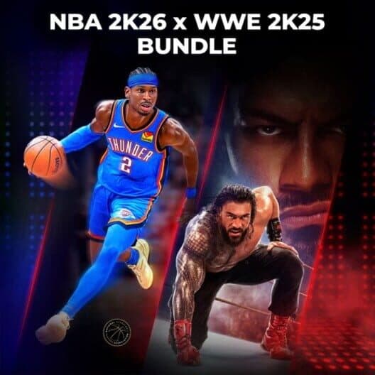 Обложка NBA 2K26 x WWE 2K25 Bundle