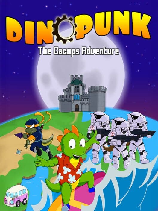 Обложка Dinopunk: The Cacops Adventure