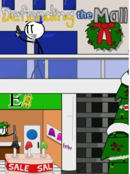 Обложка Henry Stickmin: Defending the Mall