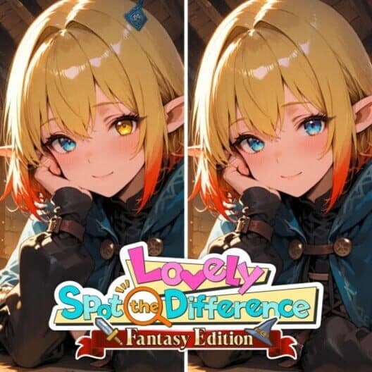 Обложка Lovely Spot the Difference Fantasy Edition