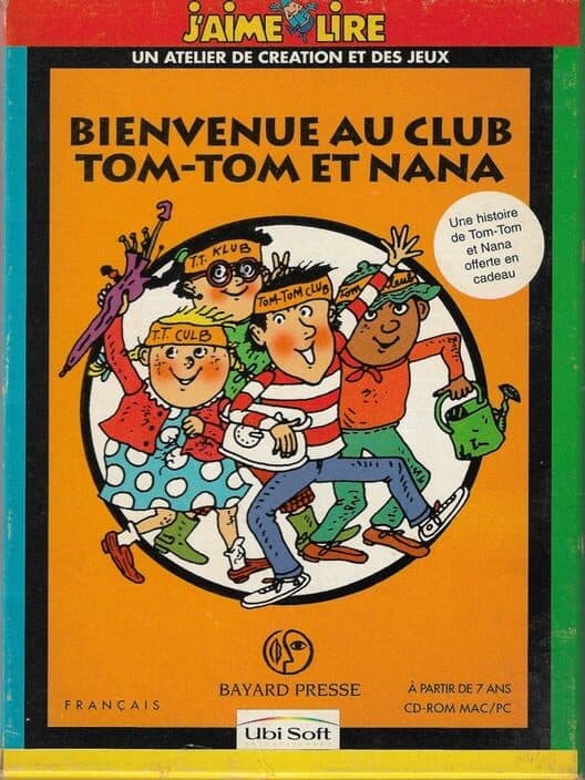 Обложка Bienvenue au club Tom-Tom et Nana