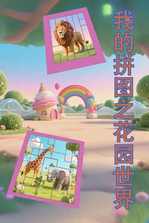 Обложка Mine Puzzle Pieces of Flower Garden World